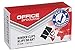 Produktbild Office Products Foldback-Klammern 25mm / 12 Stück/aus Metall/Schwarz/Silber/Unempfindlich Gegen Verformung/Büroklammern Papierklammern