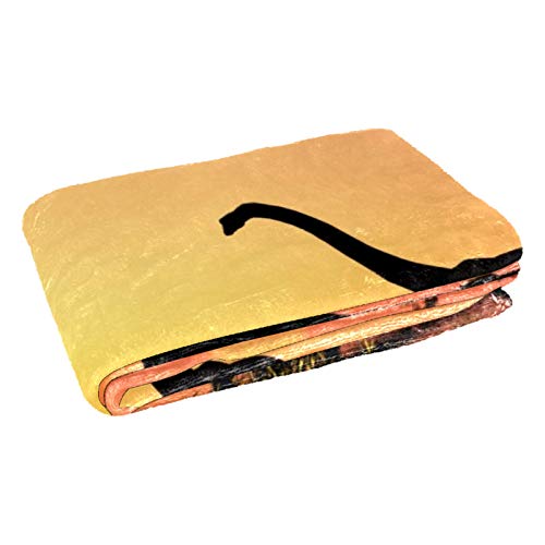 Couverture dinosaure douce et chaude pour lit enfant 150x100 cm