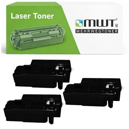 Toner noir Phaser 6020 compatible Xerox 106R2759 Mehrwegtoner lot de 3