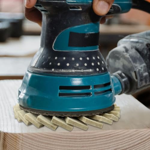 Image of Wool Felt Flap Polishing Disc,Thicken Polishing Wheel Pad, Grinder Buffing Felt Flap Discs Polishing Wheel for Car Waxing, Metal Polishing, Woodworking, Jewelry & Glass Finishing(Corrugated)