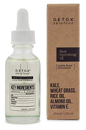 Detox Skinfood Face Hydrating Oil, Antioxidant Facial Oil with Glow Effect 30ml, 30 ml (Pack of 1)