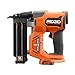 RIDGID 18V Brushless Cordless 18-Gauge 2-1/8 in. Brad Nailer with CLEAN DRIVE Technology with (1)2.0 Ah Battery and Charger