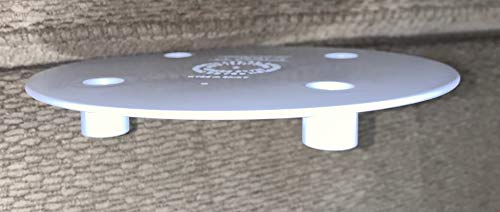 Oasis Supply, Coast SPS Single Plate Separator, Cake Plate Stacking System, Round White (7