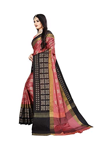 Image of OM SAI LATEST CREATION Soft Cotton & Silk Saree For Women Banarasi Saree Under 399 2021 Beautiful For Women saree