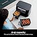 Ninja DZ090 Foodi 6 Quart 5-in-1 DualZone 2-Basket Air Fryer with 2 Independent Frying Baskets, Match Cook & Smart Finish to Roast, Bake, Dehydrate & More for Quick Snacks & Small Meals, Black