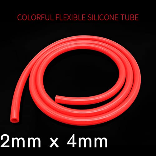 Bclla Zkenshan-Pure Siliconen Tubing Kleurrijke Flexibele Siliconen Buis ID 2 mm X 4 mm OD Voedselkwaliteit Niet-giftige… - Image 3