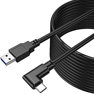 Bjids USB C Link Cable Compatible with Oculus Link Cable 16ft/5m,USB C Quest 2 Link Cable USB 3.0 Gen1 5Gbps High Speed Data Transfer & Charging,for Oculus Quest VR Headset and Quest to a Gaming
