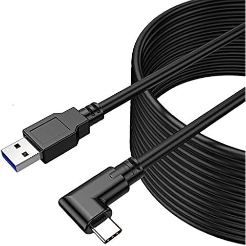 Bjids USB C Link Cable Compatible with Oculus Link Cable 16ft/5m,USB C Quest 2 Link Cable USB 3.0 Gen1 5Gbps High Speed Data Transfer & Charging,for Oculus Quest VR Headset and Quest to a Gaming Cover