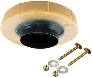 Eastman 40007 Toilet Bowl Wax Ring Set, 4 inch x 3 inch
