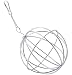 NIDONE Boule d'alimentation pour Lapin Sphère en Acier Inoxydable Suspendue Distributeur de Foin pour Lapin pour Cochon d'Inde 8cm Petits Accessoires d'alimentation pour Animaux de Compagnie