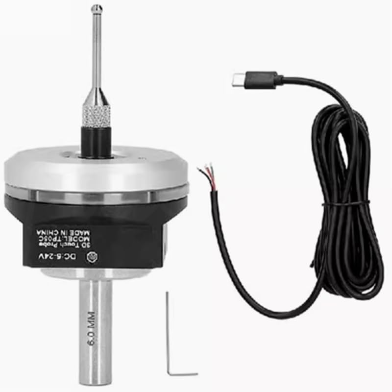 1pc Model6 Sheet Metal (6mm Stainless Steel) NO CNC V6 Anti-Roll 3D Edge Finder