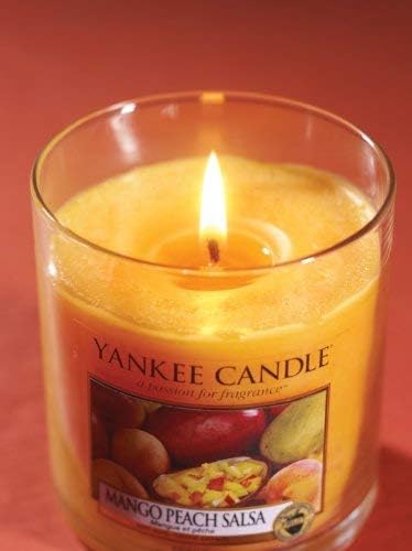 Yankee Candle Świeca Zapachowa w Słoiku, Mango Peach Salsa, 104 g
