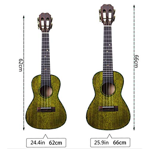 Ukulélé Placage Ukulele placage Peach Base de thé Vert Brun personnalité for débutants Kid Guitar Bundle avec Sac… - Les Beatles, Paul McCartney, John Lennon, RIngo Starr, George Harrison Ukulélé Placage Ukulele placage Peach Base de thé Vert Brun personnalité for débutants Kid Guitar Bundle avec Sac… – Image 3