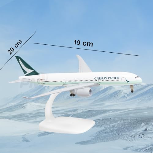 Image of Cathay Pacific Airlines, diecast, Metal Aeroplane Scale Model Office only for Display Size 20 cm (Cathay Pacific)