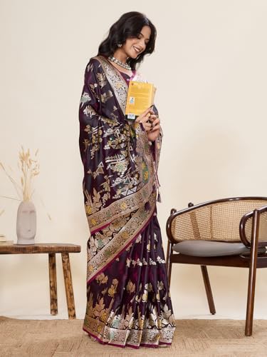 Pandadi Saree satin silk saree – image 5