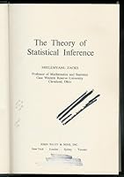 Theory of Statistical Inference (Probability & Mathematical Statistics) 0471981036 Book Cover