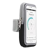 Sportarmband kompatibel für Apple iPod 3/4 / 5/6, iPhone 12 Mini Armband Handy Halter Case für Training, Laufen, Joggen und Fitness - Dealbude24 Armtasche Klein Schwarz