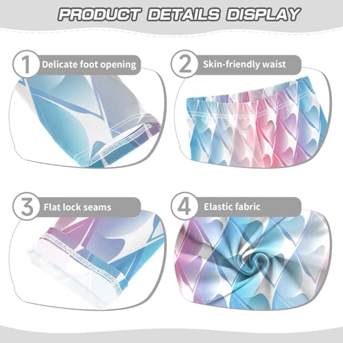 Toddler Girls Leggings Printed Yoga Pants Leggings Gradien Color Design for Kids3