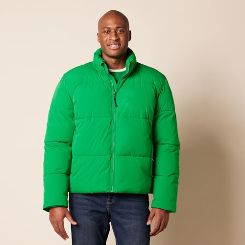 Image of Amazon Essentials Mens Mock Neck Heavyweight Puffer Coat (Available in Big & Tall)