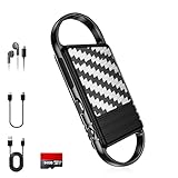 【64GB 小型】新デザイン ボイスレコーダー 超軽量 1536kbps音質 ノイズ除去機能 ICレコーダー ボイスレコーダー 小型 高感度 分割録音 VOR自動音声検知 録音機 小型 長時間録音 高性能 コンパクト ヴォイスレコーダー OTG機能 Android/Windows/Mac対応 簡単操作 MP3プレーヤー機能 会話録音/会議/インタビュー/授業録音適用 日本語取扱説明書