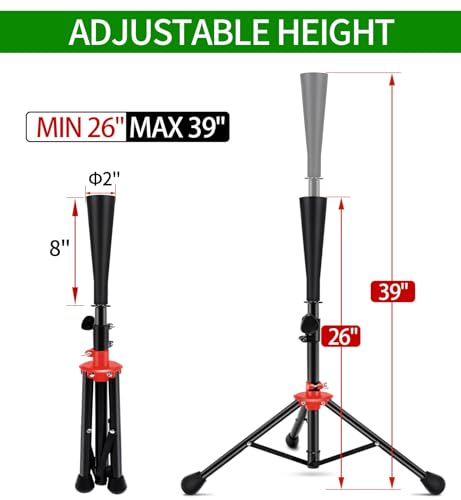 Image of 7x7ft /8x8ft Baseball Softball Net with Steel Frame for Batting, Hitting, Pitching, Portable Baseball Batting Net with Carry Bag, Great for All Levels
