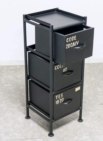 縦型 スチールチェスト 3杯 - カーゴ Amazon｜使うと雰囲気の良くなるスチールチェスト ＜ienowa/縦型3杯