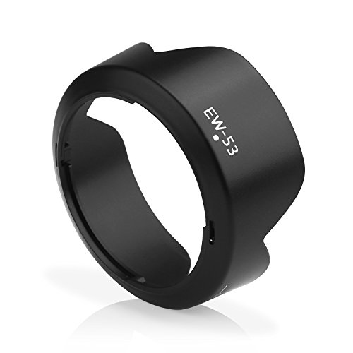 BlueBeach® EW-53 Replacement Lens Hood for Canon EOS M EF-M 15-45mm f/3.5-6.3 is STM (Not Compatible with Other Lens Model)