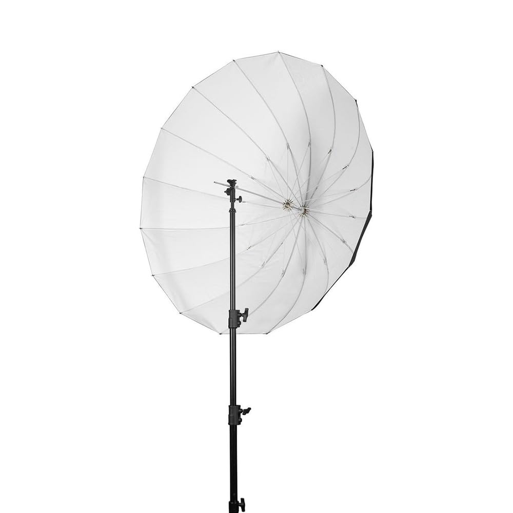 Westcott Paraguas profundo Apolo de 53 pulgadas (135 cm) con interior reflectante blanco rebote