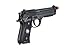 HFC Steel Bereta M9 300 FPS Green Gas Powered Airsoft Pistol