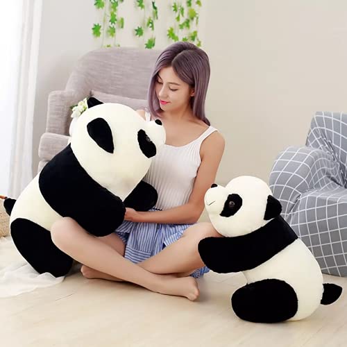 Image of HUG 'n' FEEL SOFT TOYS Panda Soft Toy | Birthday Gift for Girls /Wife, Boyfriend /Husband | Soft /Stuffed Toys Wedding for Couple Special | Baby Toys Gift Items, (26 cm Black)