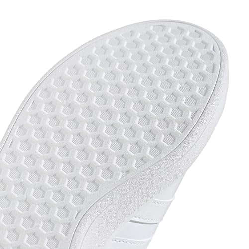 adidas Grand Court Base 2.0 Sneaker, 40 EU, LIT50, Beyaz, Erkek