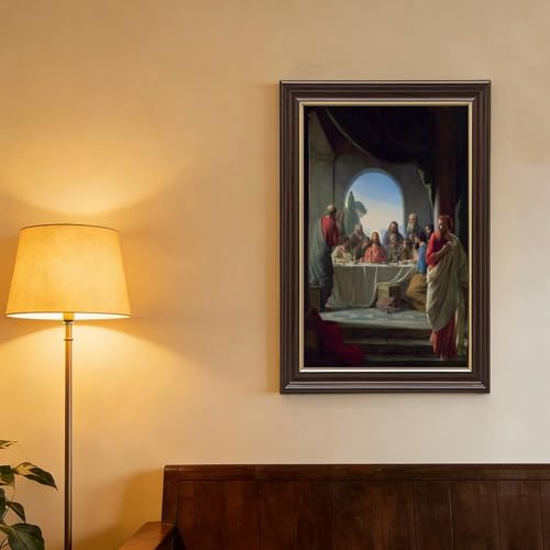 La Cène Peintures Décoration Murale Cadeau Baptême Communion Chrétienne - 4