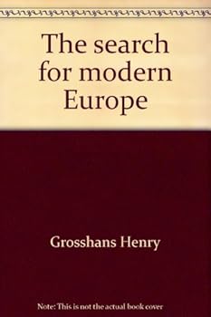 Paperback The search for modern Europe Book