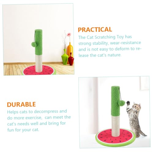 Poste Rascador para Gatos ERINGOGO con Diseño Sandía miniatura 6