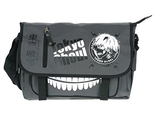 CoolChange Bolso de Tokyo Ghoul con Tema Ken Kaneki  Gris