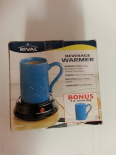 Rival Beverage Warmer with 8oz. Ceramic Mug by Rival