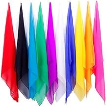 5pcs/lot Ultra-Thin Magic Silk Scarves Magic Tricks Close Up Street Stage Magic Prop Accessories Magicians Gimmick Illusions Classic Magia Toys Gadgets 30X30cm