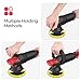 Buffer Polisher, 1200W Dual Action Polisher and Random Orbit Car Buffer Polisher Waxer with 6 Variable Speed, Orbital Sander Machine Soft Start 150MM Base Detachable U-Handle