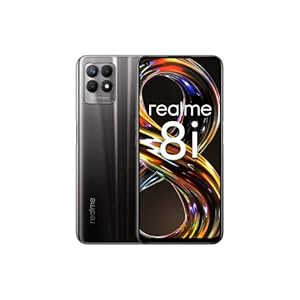 realme 8i Telephone Portable, Smartphone Debloqué et MediaTeK Processeur Helio G96, 6.6″ Écran 120 Hz ultra fluide, Batterie massive de 5000mAh, Appareil photo triple IA de 50 MP, NFC, 4+128GB, Noir