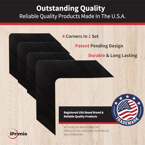 Iprimio COMINHKG055585 Nevercurl Best V Shape Design Rug Corner Gripper To Instantly Stops Corner Curling - Safe For Wood Floors - For Indoor & Outdoor Rugs - Carpet / Rug Tape - Not An Anti-Slip Pad thumb #6