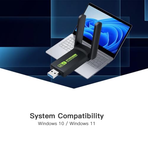 Tarjeta de Red WiFi6 USB 3.0 contra Cortes e Internet Lento 6