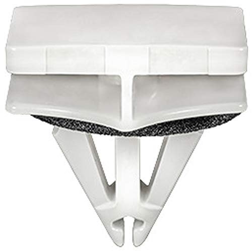 Luggage Compartment Lid Lower Moulding Warping Upward at the Center in Direct Sun Light - 2013 Lincoln MKZ 5 Clipsandfasteners Inc 25 Moulding Clips with Sealer Compatible with Ford W716503-S300
