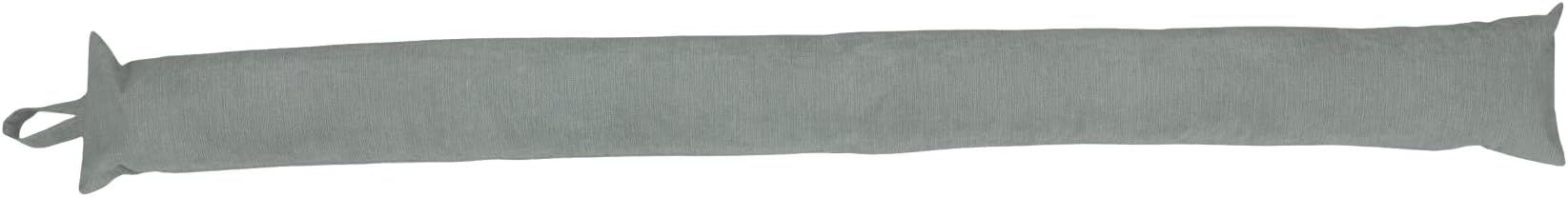 Classic Home Store Chenille Draught Excluder Luxury Soft Extra Long Door Draft Stopper 6ft (Sage Green)