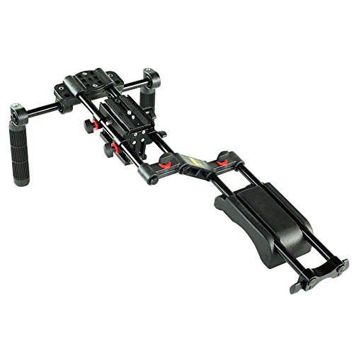 Filmcity DSLR Camera Shoulder rig DSLR Rig for Movie Video Wedding Shooting, Supports All DSLR Cameras| Matte Box (FC-10)