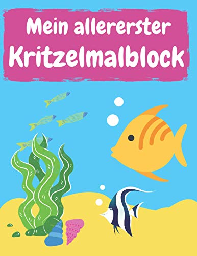 Mein allererster Kritzelmalblock: ca. A4, blanko, 75 Blatt (150...