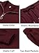 COOFANDY Men Casual Sweatsuits 2 Piece Jogging Suits Sets Fashion Athletic Running Track Suit Wine Red Large