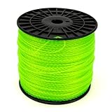 KAKO ツイスト 095 トリマーライン、095 ウィードイーターストリング、ツイスト 095 ストリングトリマーライン、0.095インチ-1020フィート-3ポンド ツイスト ウィード ワッカーストリング .095 リョービ、エゴ、グリーンワークスストリングトリマーに対応