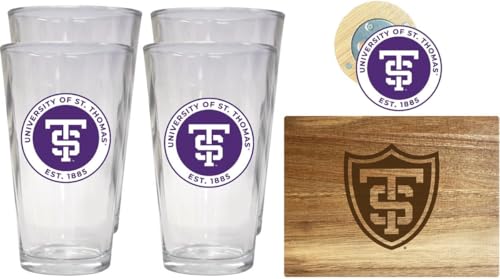 Set de cocina universitario con vasos pint y tablas