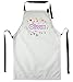 Grembiule da cucina per bambini Bambini-grembiule da cucina con motivo Dolce con nome [074]