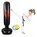 Winload Saco de Boxeo, 160cm Saco de Boxeo Hinchable de Pie para Niños, Fitness Boxeo Saco de Arena Columna Tumbler, Practicar Karate, Ejercicio y Alivio del Estrés para Adolescentes,con Bomba de Aire